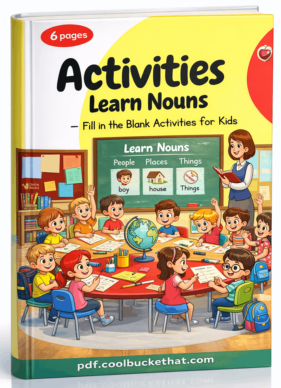 Activities Learn Nouns (Fill in the Blank Activities for Kids